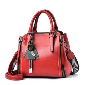 Compact Satchel - Red
